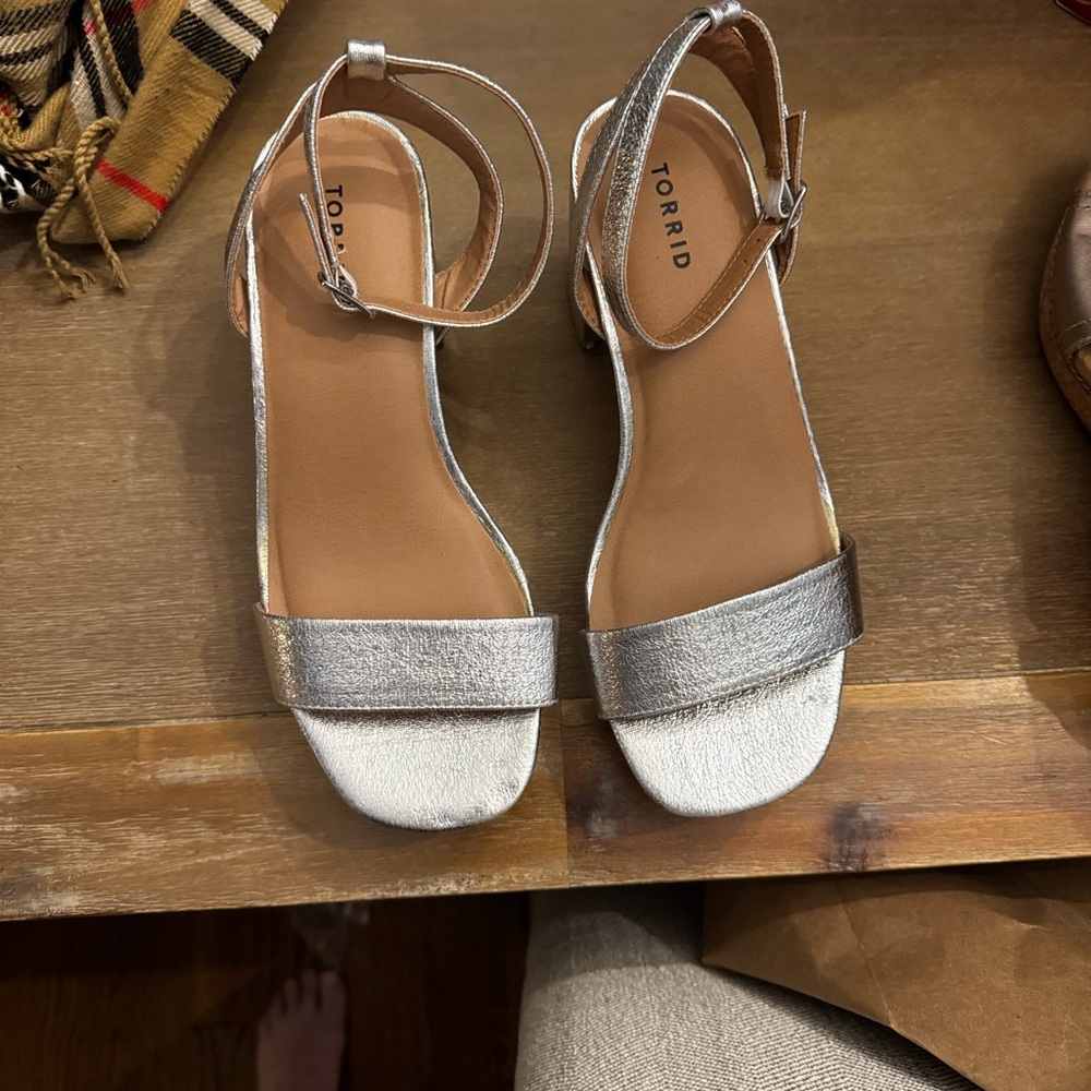 Torrid Silver Women's Heels
